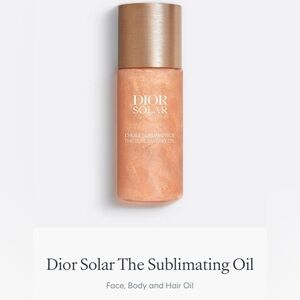 Dior Solar The Sublimating Oil New Sealed (Pouch NOT included.)